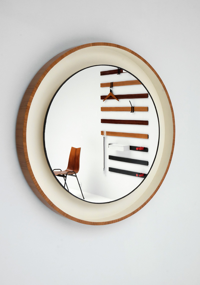 Large decorative round mirror image 5