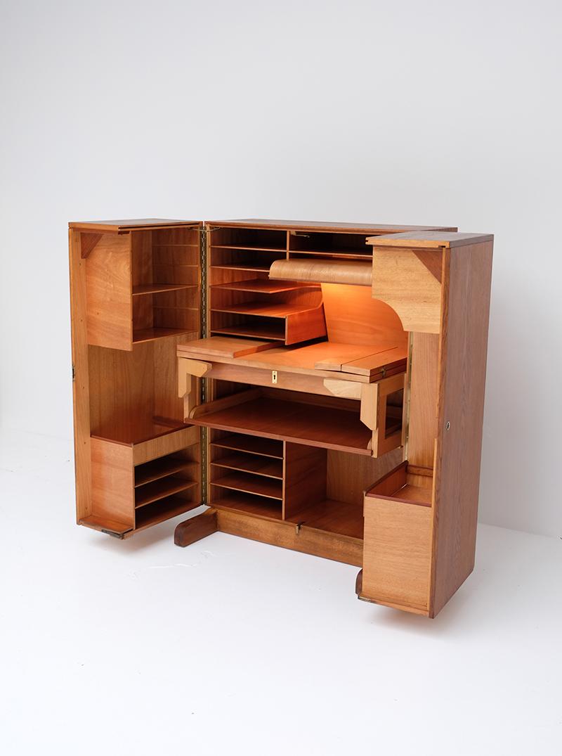 City Furniture 1960s Magic in Box Desk in Teak