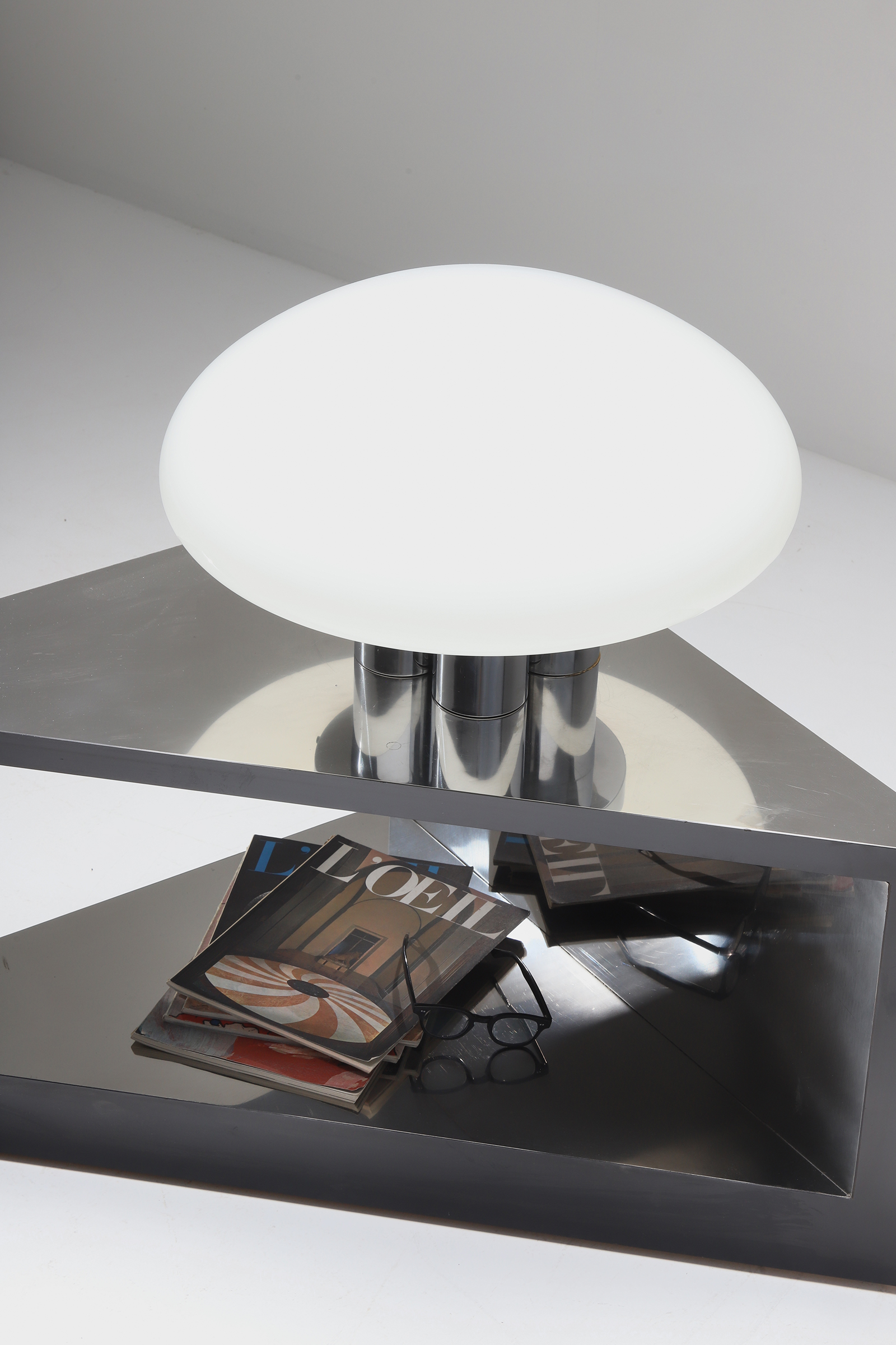 Pair of table lamps by Sergio Mazza & Giuliana Gramigna for Quattrifolio Designimage 15
