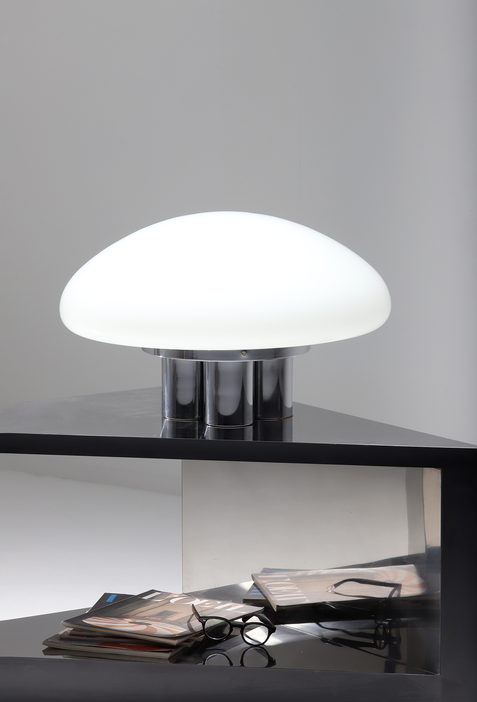 Pair of table lamps by Sergio Mazza & Giuliana Gramigna for Quattrifolio Designimage 9