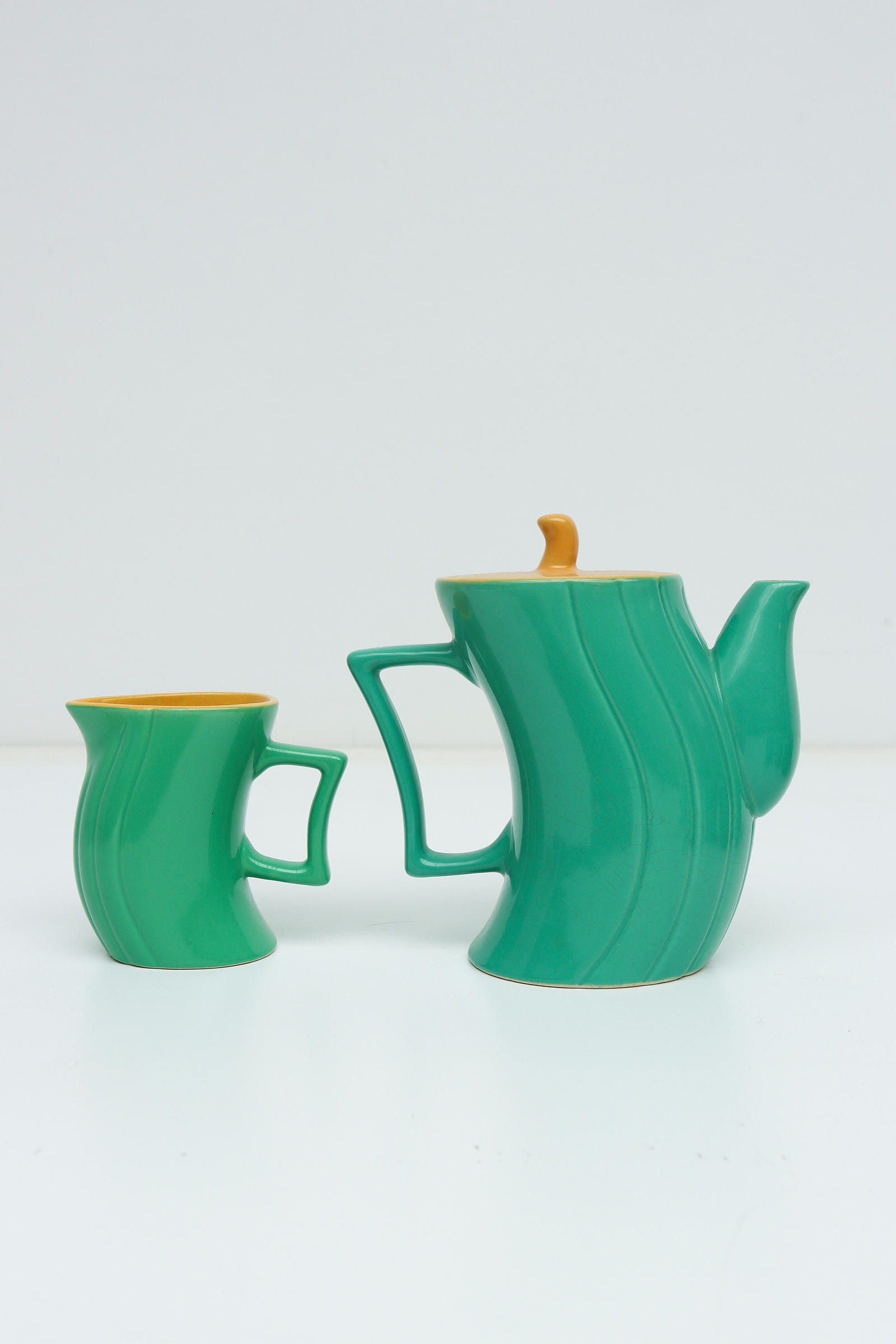 Ceramic Italian coffee Set by Massimo Iosa Ghini for Naj Oleari, 1985image 2