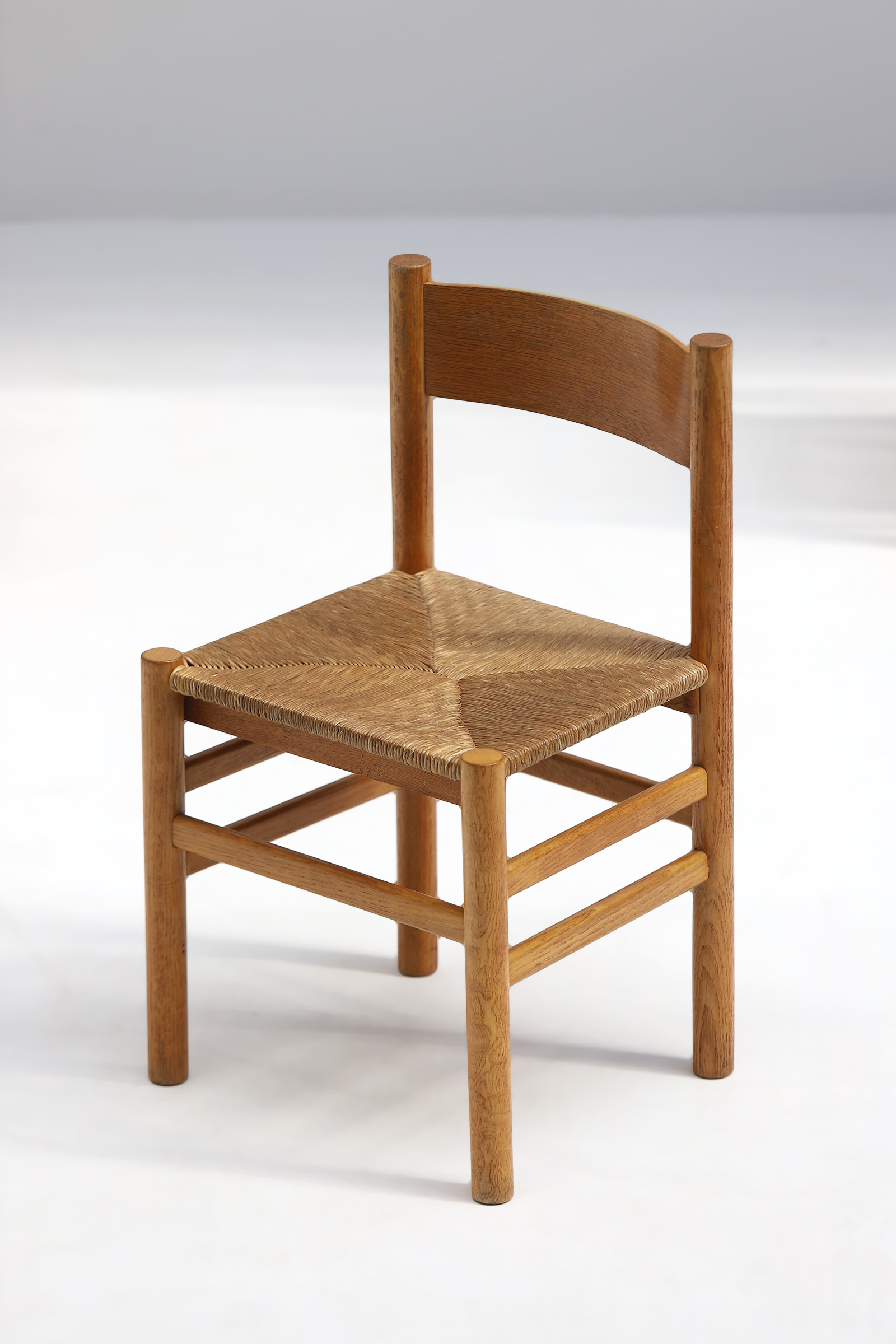 Set of 4 Chairs with Rush Seatsimage 4