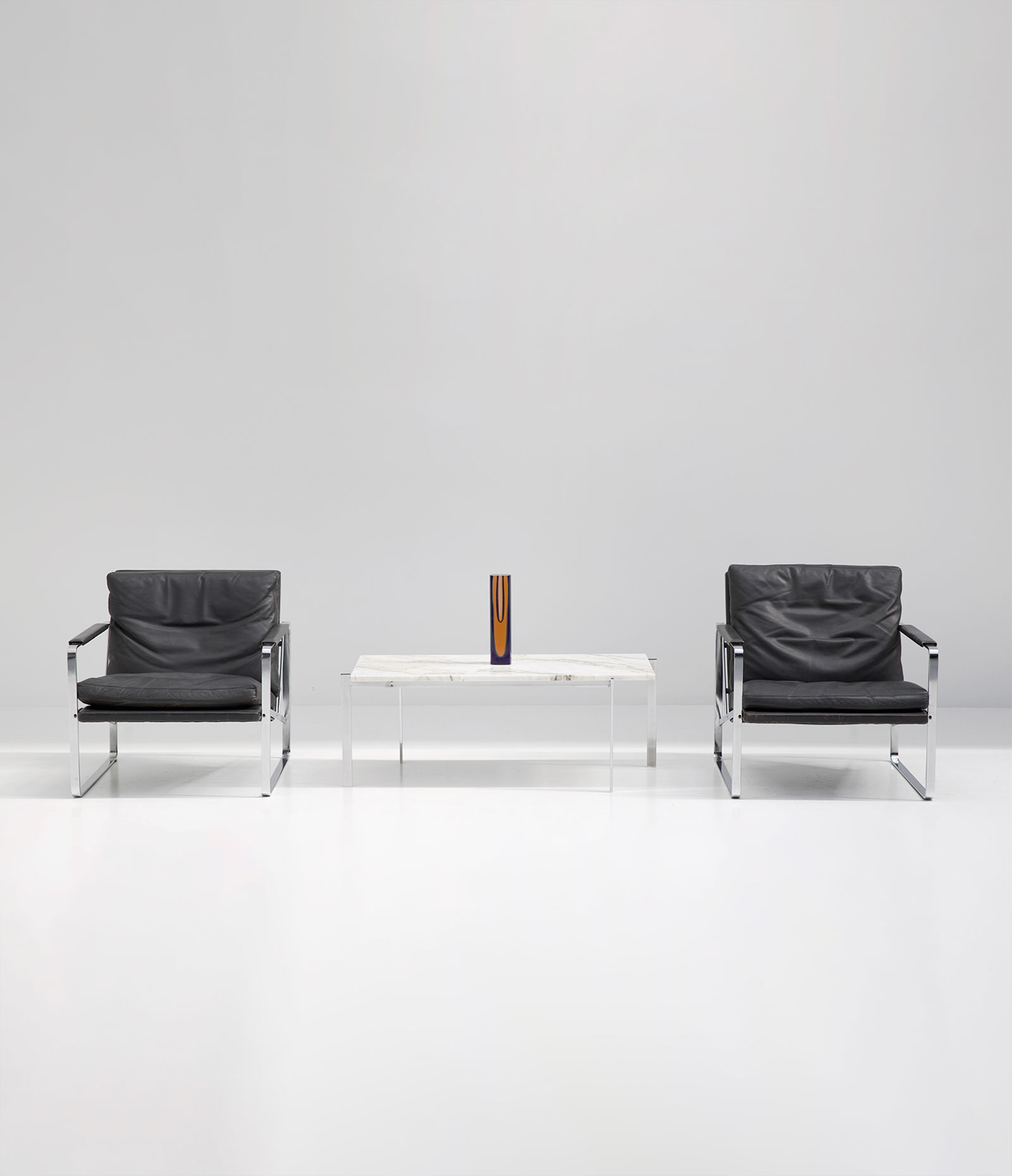 Pair of armchairs designed by Preben Fabricius for Walter Knollimage 1