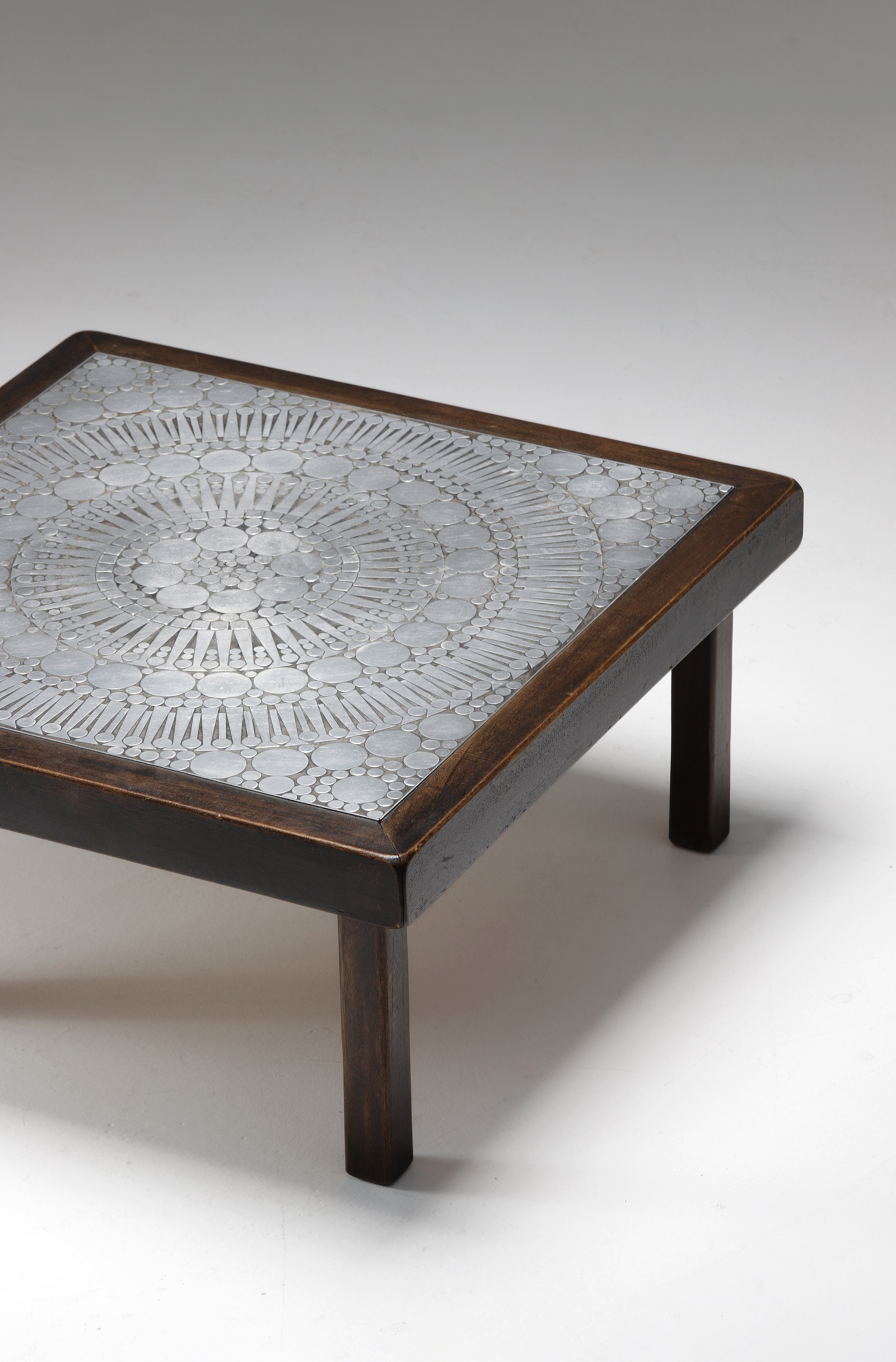 Raf Verjans Coffee Table Mosaic Aluminum Patternimage 3