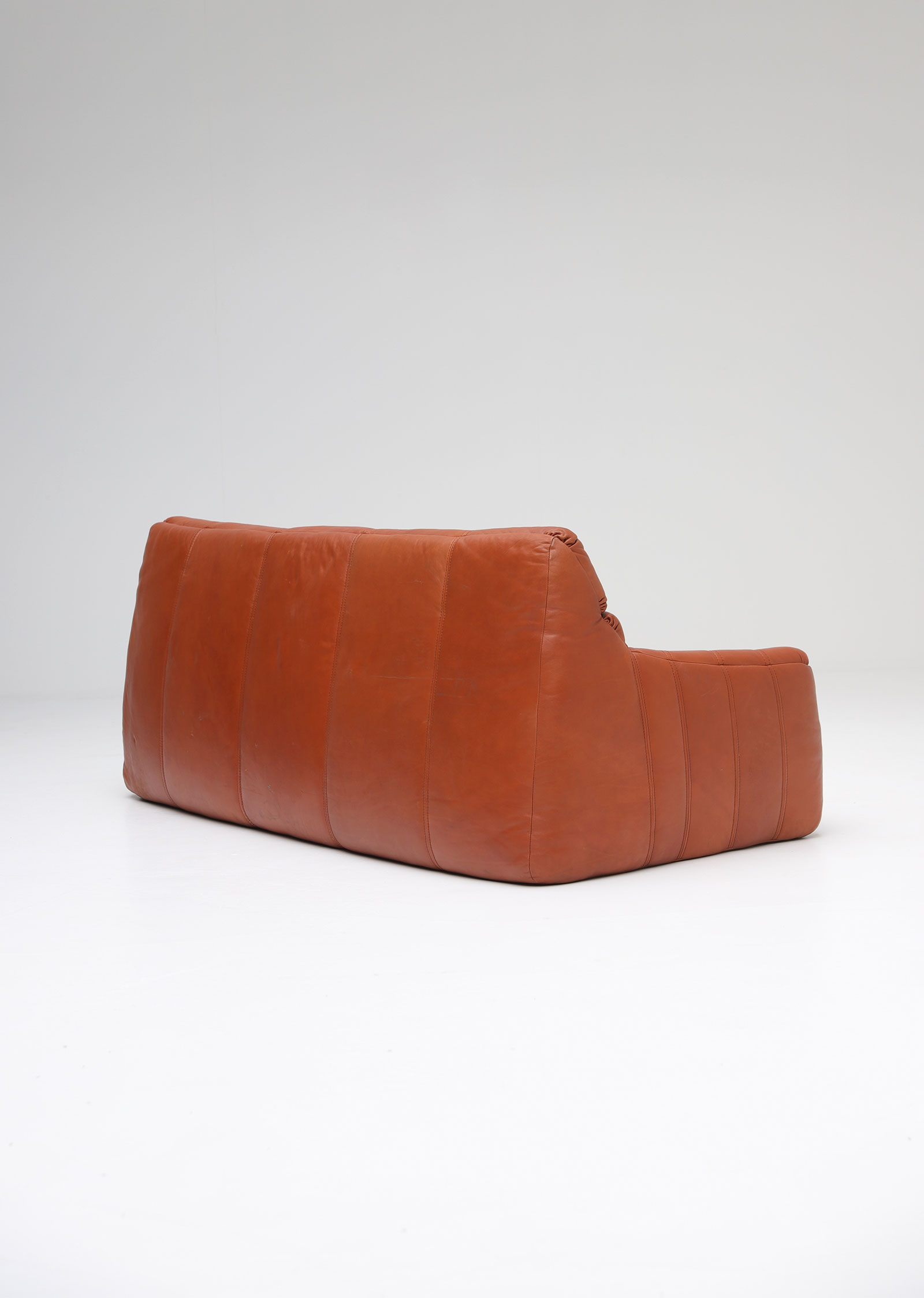 1970s Rolf Benz Leather Sofa image 5
