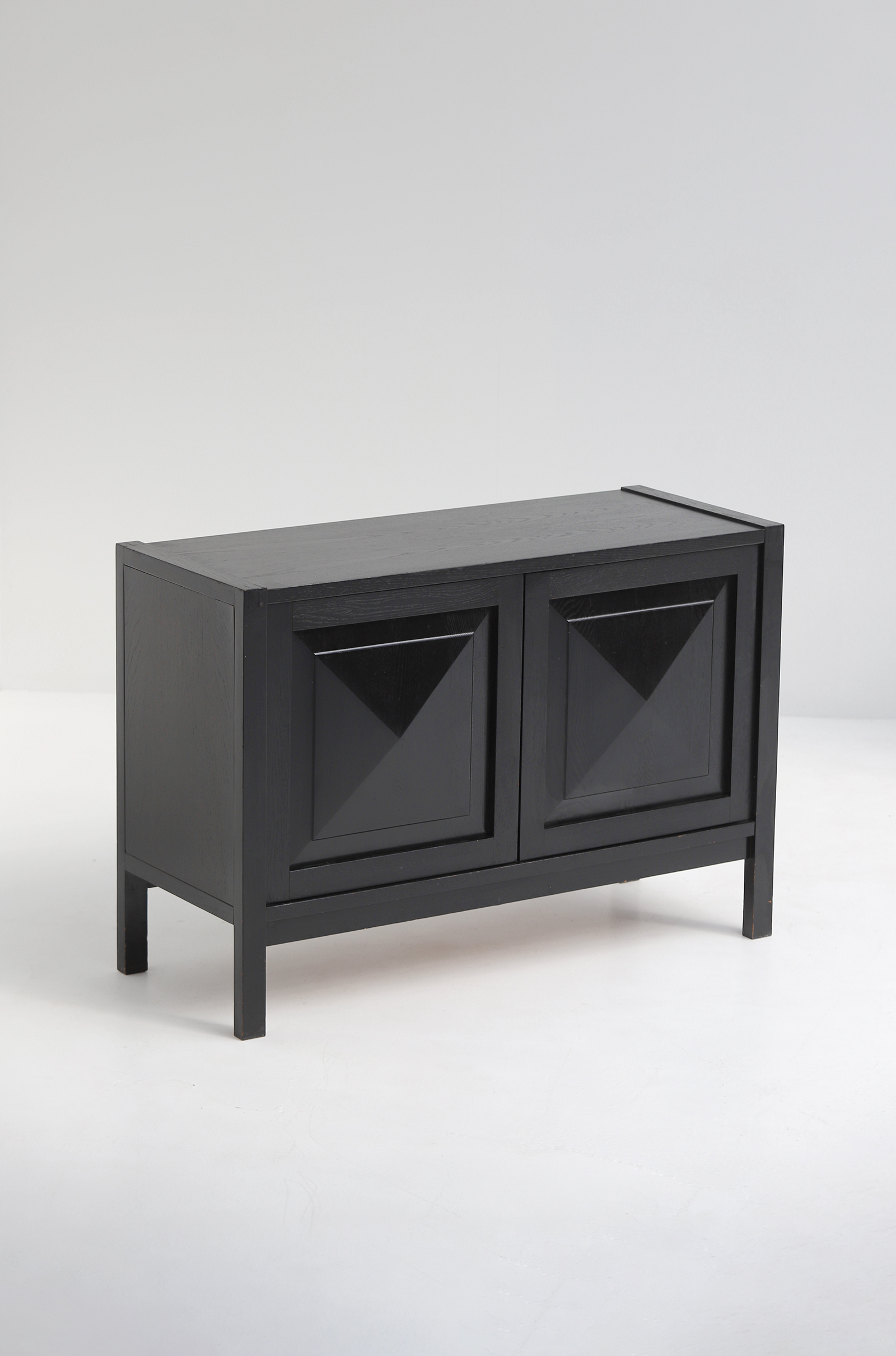 1970s Cabinet with Diamond Shaped Graphical Doors image 6