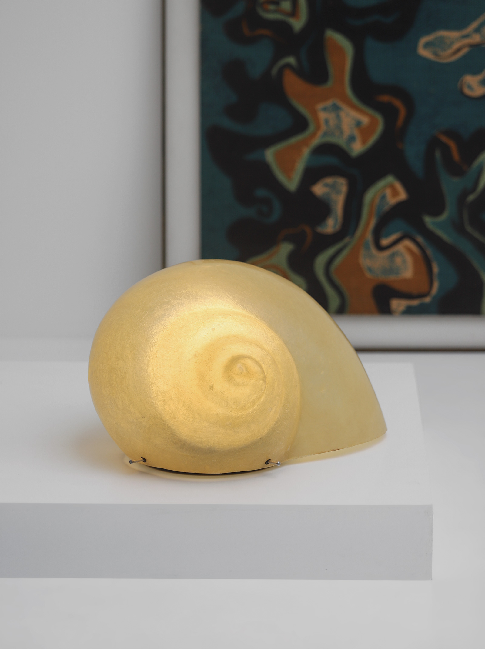 Sergio Camilli Snail Lamp for Bieffeplast, Italy, 1974image 1