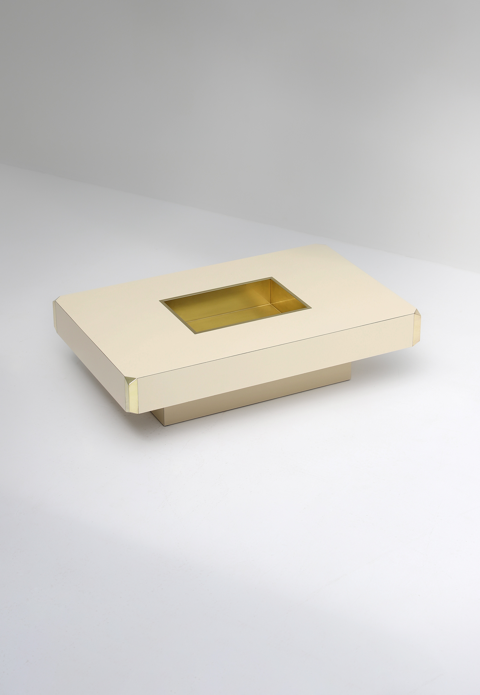Alveo Coffee Table by Willy Rizzo for Mario Sabot Italyimage 8