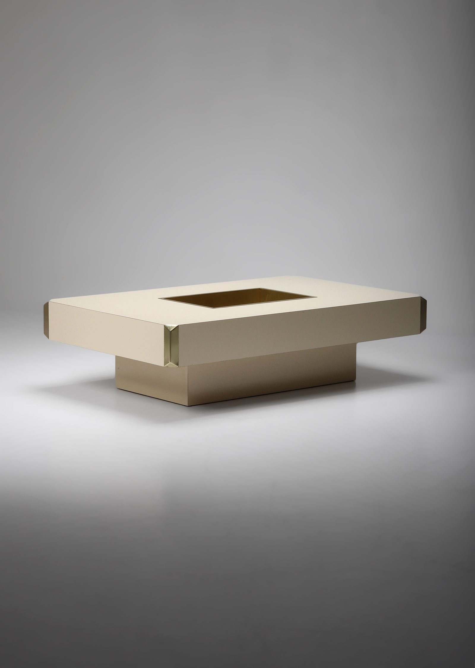 Alveo Coffee Table by Willy Rizzo for Mario Sabot Italyimage 9