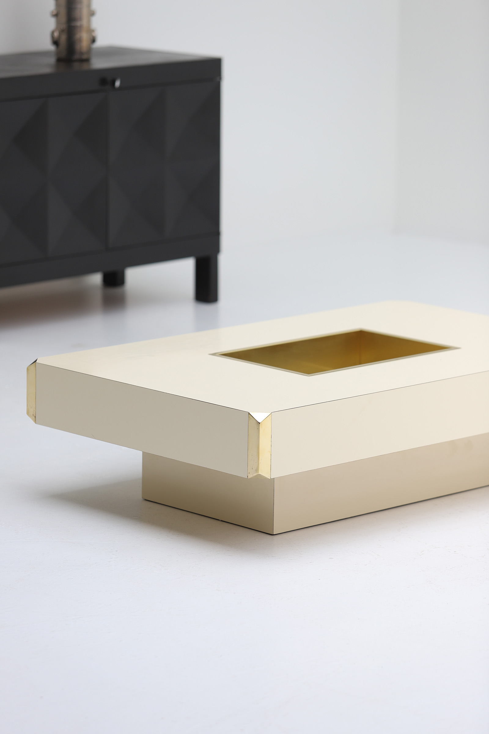 Alveo Coffee Table by Willy Rizzo for Mario Sabot Italyimage 3