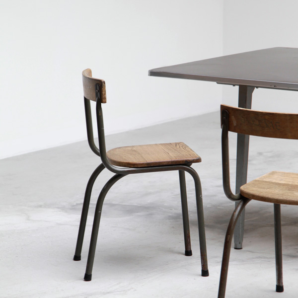 City Furniture | 6 industrial design TUBAX chairs dated 1957