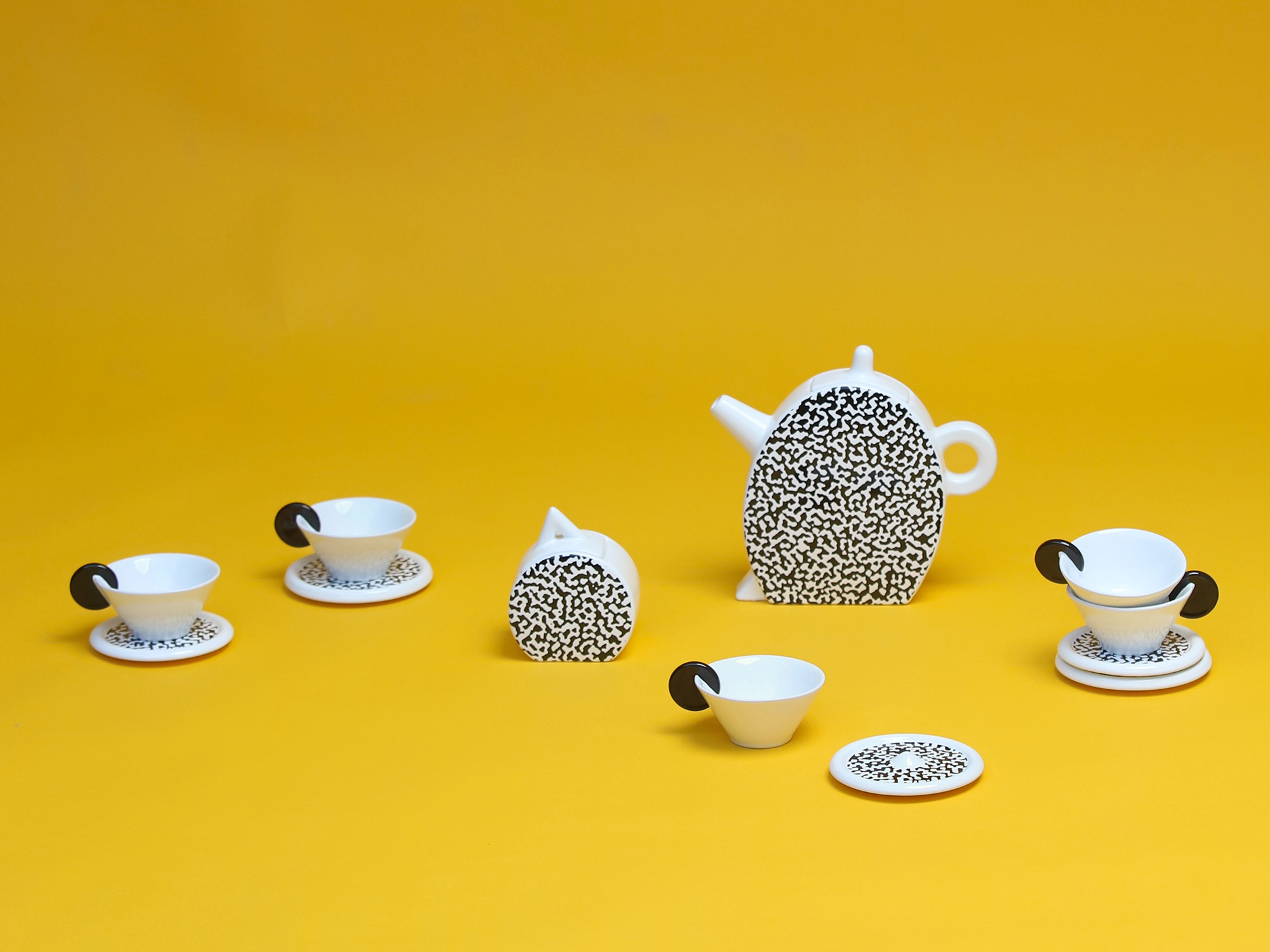 Massimo Materassi  for Mas Italy coffee set 1984