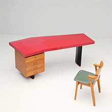 JOS DE MEY BOOMERANG DESK 1960S