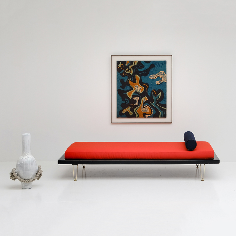 Exclusive daybed designed by Alfred Hendrickx 