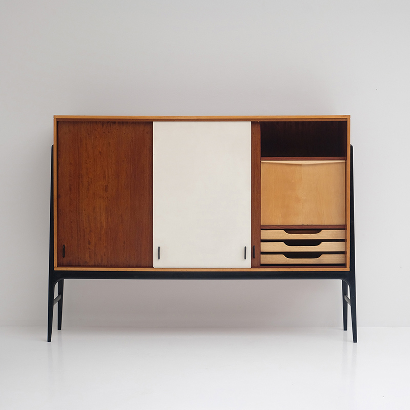 Alfred Hendrickx Mid-Century Belform Highboard 