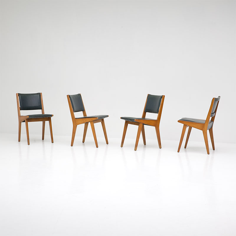Jens Risom Chairs 666 Knoll Edition 