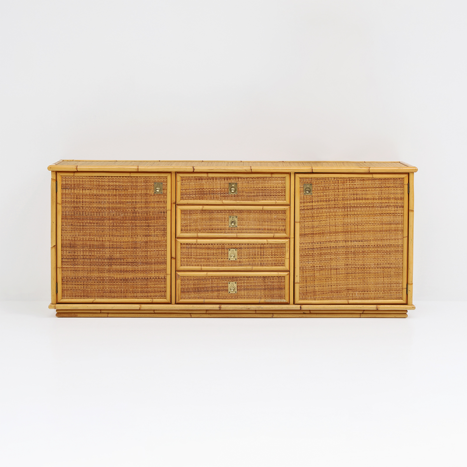 Rattan Sideboard 1970s