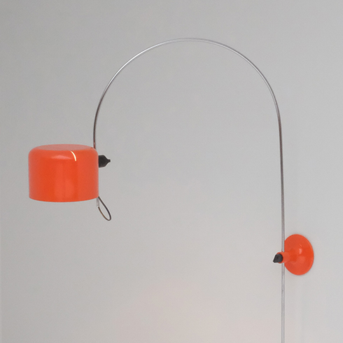 JOE COLOMBO FOR OLUCE COUPE WALL LAMP