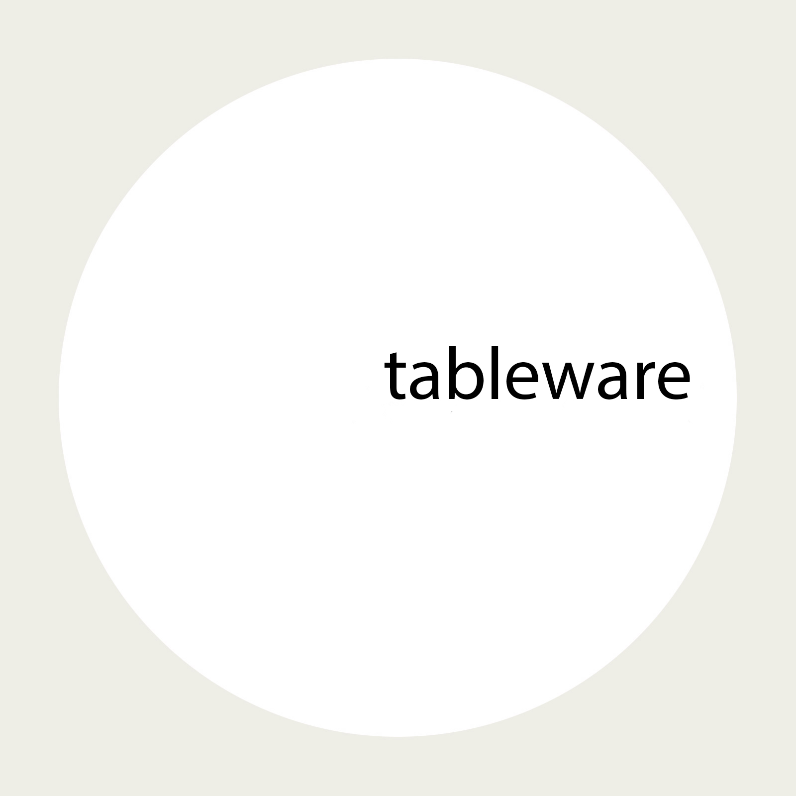 Tableware